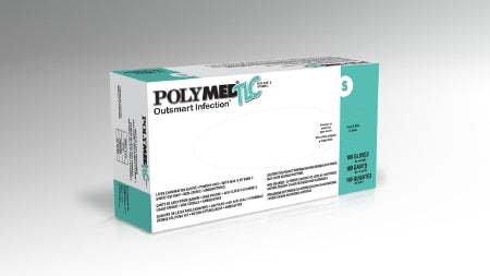 Ventyv Exam Glove Polymed® TLC Small NonSterile Latex Standard Cuff Length Fully Textured White Not Chemo Approved - M-1139308-1399 - Box of 100
