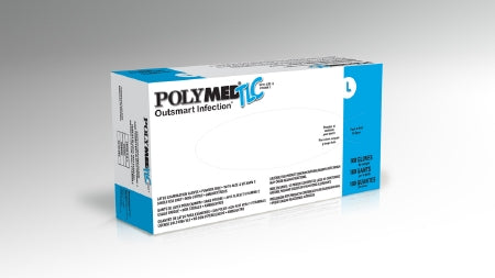 Ventyv Exam Glove Polymed® TLC Large NonSterile Latex Standard Cuff Length Fully Textured White Not Chemo Approved - M-1139310-4643 - Case of 1000