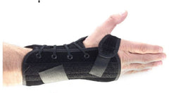 Fabrication Enterprises Wrist Brac Suede Right Hand Black Medium