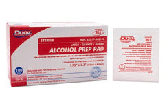 Global Biomedical Technologies LLC Alcohol Prep Pad Dukal® 70% Strength Isopropyl Alcohol Individual Packet Large Sterile