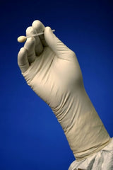 Fisher Scientific Cleanroom Glove TechNiGlove International STN200P Series Medium Nitrile White 12 Inch Beaded Cuff Sterile - M-1139737-1109 - Case of 200