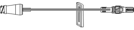 Extension Set McKesson 7-1/2 Inch Tubing 1 Port 0.26 mL Priming Volume - M-1140272-3649 - Case of 50