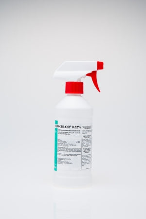 Veltek Associates HYPO-CHLOR 0.52% Surface Disinfectant Cleaner Germicidal Liquid 16 oz. Bottle Organic Scent Sterile - M-1140738-3977 - Case of 12