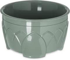 Culinary Depot Inc Insulated Bowl Dinex® Fenwick Sage Single Use Polyethylene / Urethane Foam 4-1/2 Dia X 2-1/2 H Inch