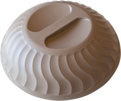 Culinary Depot Inc Insulated Dome Dinex® Latte Single Use Urethane Foam 10 Inch Diameter
