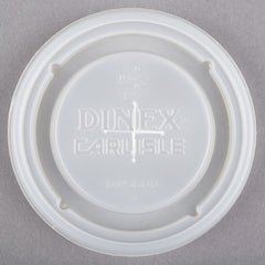 Culinary Depot Inc LID, TRANSLUCENT W/STRAW SLOT DISP F/6OZ TUMBLER (1000/CS)