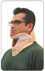 Aspen Medical Products Rigid Cervical Collar Sierra Universal Collar™ Preformed Adult One Size Fits Most Two-Piece / Trachea Opening 13 to 21 Inch Neck Circumference