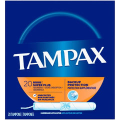 The Palm Tree Group Tampon Tampax® Pearl Smooth Super Absorbency Plastic Applicator Individually Wrapped