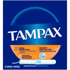 The Palm Tree Group Tampon Tampax® Pearl Smooth Super Absorbency Plastic Applicator Individually Wrapped
