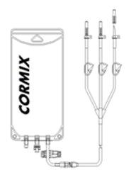 EVA Empty 3 Leg Bag McKesson 2000 mL - M-1141392-1666 - Case of 50