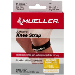 Mueller Sports Medicine Knee Strap Jumper's Knee One Size Fits Most Hook and Loop Closure Left or Right Knee
