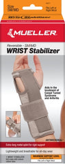 Mueller Sports Medicine Wrist Stabilizer Mueller® Carpal Tunnel Nylon / Aluminum / Polyester / PP / PU / Spandex / POM Left or Right Hand Gray Small / Medium