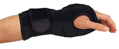 Mueller Sports Medicine Night Wrist Brace Mueller® Fabric / Metal Left or Right Hand Black One Size Fits Most