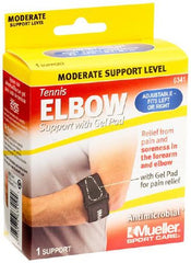 Mueller Sports Medicine ELBOW SUPPORT, TENNIS W/GEL PAD