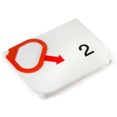 The Palm Tree Group Replacement Electrode Tray Cover LIFEPAK® CR2 AED Training System