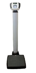 Health O Meter Column Scale Health O Meter® Digital Display 272 kg Capacity Gray AC Operation