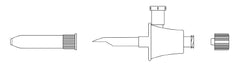MPS Medical TRANSFER PIN, SUREGRIP STR LG 64MM(100/BX) - M-1142303-1053 - Box of 100