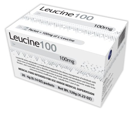 Vitaflo USA LLC Amino Acid Oral Supplement Leucine 100 Unflavored 4 Gram Individual Packet Powder