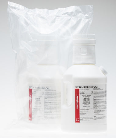 Veltek Associates DECON-SPORE 200 Plus® Surface Disinfectant Cleaner Peroxide Based Liquid 1 gal. Bottle Scented Sterile - M-1142451-3987 - Case of 4