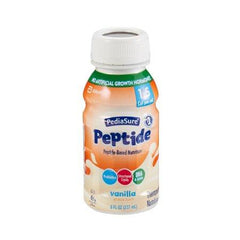 Abbott Nutrition Pediatric Oral Supplement / Tube Feeding Formula PediaSure® Peptide 1.5 Cal Vanilla Flavor 8 oz. Bottle Ready to Use