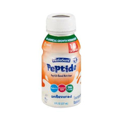 Abbott Nutrition Pediatric Oral Supplement / Tube Feeding Formula PediaSure® Peptide 1.0 Cal Unflavored 8 oz. Bottle Ready to Use