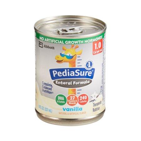 Abbott Nutrition Standard Tube Feeding Formula PediaSure® 8 oz. Can Ready to Use Vanilla Ages 1 to 13 Years