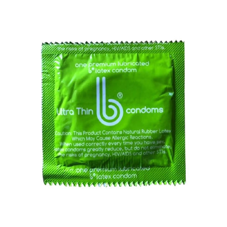 B Holding Group Condom Lifestyles® Ultra Thin One Size Fits Most 1,000 per Case