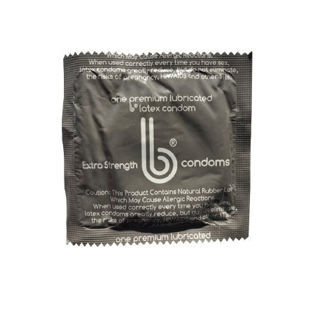B Holding Group Condom Lubricated One Size Fits Most 1,000 per Case