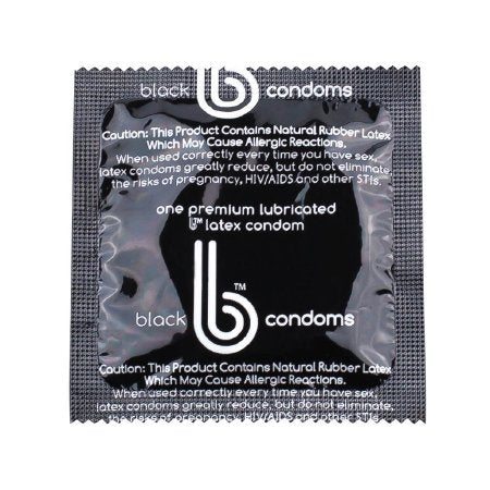 B Holding Group Condom b™ Lubricated One Size Fits Most 1,000 per Case