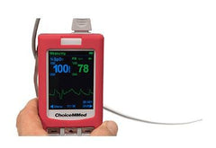 MedSource International Handheld Pulse Oximeter Battery Operated Audible and Visible Alarm