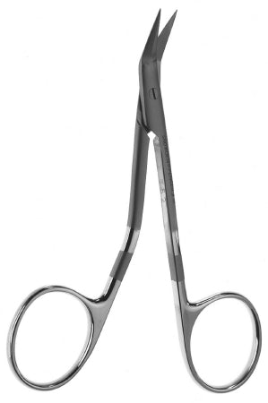 V. Mueller Scissors Snowden-Pencer™ Diamond-Seredge™ Gorney-Swan 4-1/2 Inch Length Surgical Grade Stainless Steel / Tungsten Carbide NonSterile Finger Ring Handle Angled Sharp Tip / Sharp Tip - M-1144278-4955 - Each