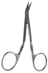 V. Mueller Scissors Snowden-Pencer™ Diamond-Seredge™ Gorney-Swan 4-1/2 Inch Length Surgical Grade Stainless Steel / Tungsten Carbide NonSterile Finger Ring Handle Angled Sharp Tip / Sharp Tip - M-1144278-4955 - Each