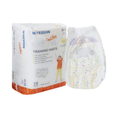 Unisex Toddler Training Pants McKesson Pull On with Tear Away Seams Size 4T to 5T Disposable Heavy Absorbency - M-1144483-2496 - Case of 4