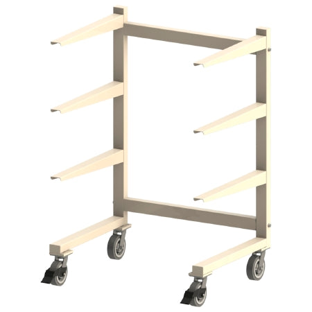 Mortech Manufacturing Company RACK, STORAGE CANTILEVER ARMS 4TIER S/STL 42"X34"X61" D/S