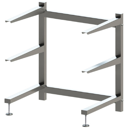 Mortech Manufacturing Company RACK, STORAGE CANTILEVER ARMS 3TIER S/STL 42"X32"X44" D/S