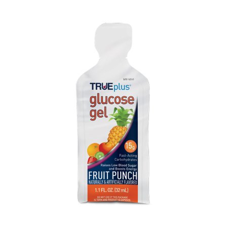 Nipro Diagnostics Glucose Supplement TRUEplus™ 1.1 oz. Gel Fruit Punch Flavor