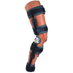 DJO Leg Brace Donjoy® Telescoping IROM X-Large Buckle Closure 26 to 32 Inch Thigh Circumference Leg