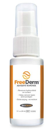 Bioderm Adhesive Remover FreeDerm® Liquid 3 oz.