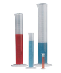 Thermo Scientific Nalge Graduated Cylinder Nalgene™ Economy / Round Base Polypropylene 1,000 mL (32 oz.)