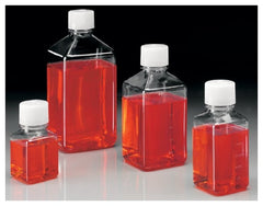 Thermo Scientific Nalge Media Bottle Nalgene™ Square PETG 125 mL (4 oz.)