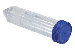 Thermo Scientific Nalge Nunc™ Centrifuge Tube Conical Bottom Plain 50 mL Without Color Coding Screw Cap Polypropylene Tube