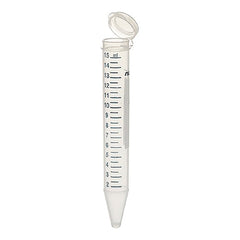 Thermo Scientific Nalge Nunc™ EZFlip™ Centrifuge Tube Conical Bottom Plain 15 mL Without Color Coding Hinged Snap Cap Polypropylene Tube