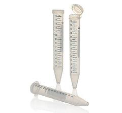 Thermo Scientific Nalge Nunc™ EZFlip™ Centrifuge Tube Conical Bottom Plain 15 mL Without Color Coding Hinged Snap Cap Polypropylene Tube