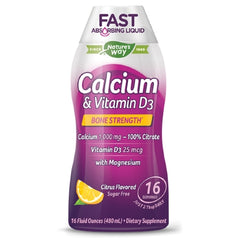 Schawbe North America CALCIUM+VITAMIN D3, LIQ WELLESSE 1000IU 16OZ