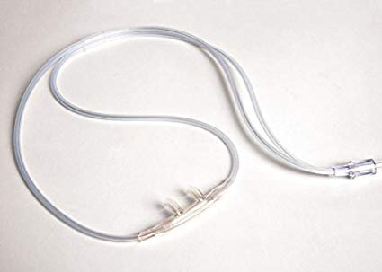 Sun Med Nasal Cannula Low Flow Delivery Pediatric Curved Prong / NonFlared Tip