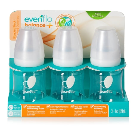 Evenflo Baby Bottle Evenflo® Feeding Balance + Standard Neck 4 oz. Plastic