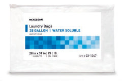 Laundry Bag McKesson Water Soluble 30 to 35 gal. Capacity 28 X 39 Inch - M-1147894-2220 - Case of 100