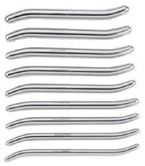 Medgyn Products Cervical Dilator Set Pratt German Stainless Steel NonSterile Reusable - M-1148211-3838 - ST/1