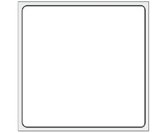Shamrock Scientific Blank Label Thermal Label White Thermal Transfer 1-1/4 X 2-1/4 Inch - M-1149254-2208 - Roll of 1