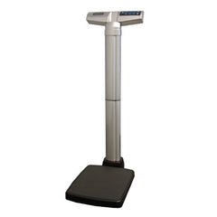 Health O Meter Floor Scale Health O Meter® Digital Display 220 kg Capacity Gray Battery Operated